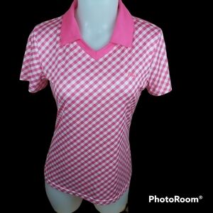 🍄3/50$🍄 MONTEREY golf tennis v-neck polo size XS